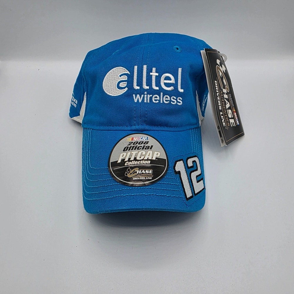 Alltel Nascar Chase Authentics 2008 Official Pitcap Cotton Blue Cotton One‎ Size
